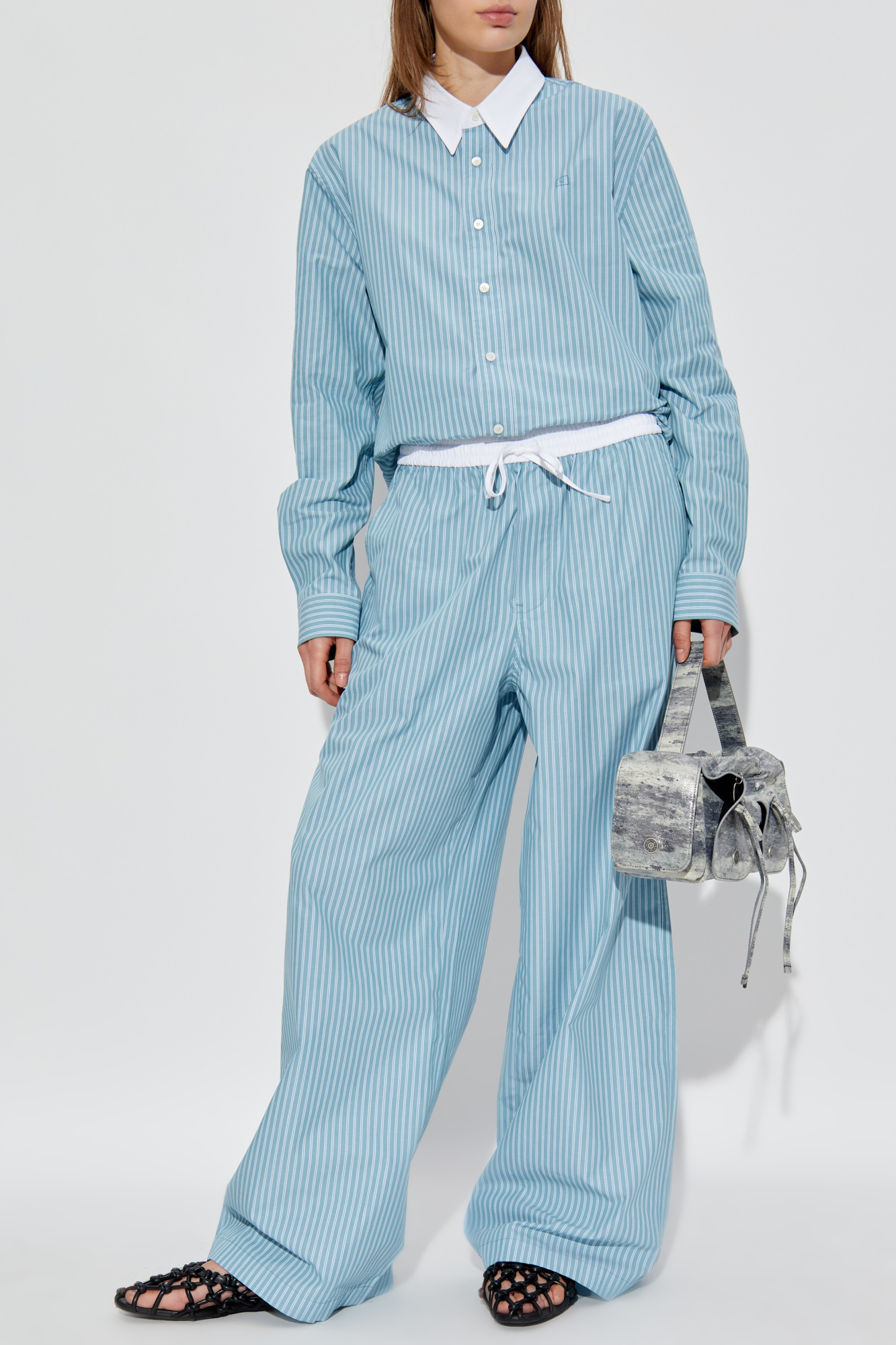 Acne Studios Striped pattern trousers | Women's | Vitkac